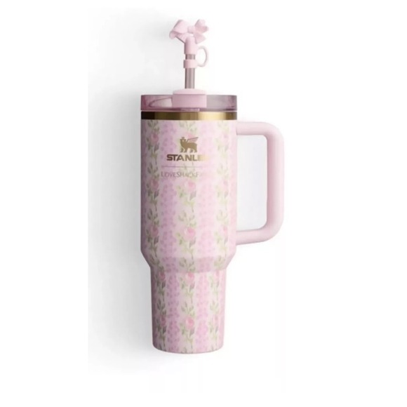 Stanley X LoveShackFancy Quencher Tumbler 40oz Blooming Heirloom New In Box - Picture 1 of 5